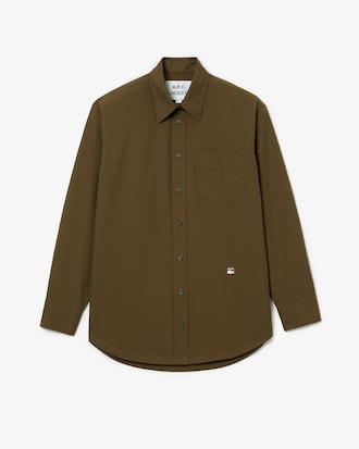 Women&rsquo;s Lacoste x A.P.C. Cotton Fleece Shirt
