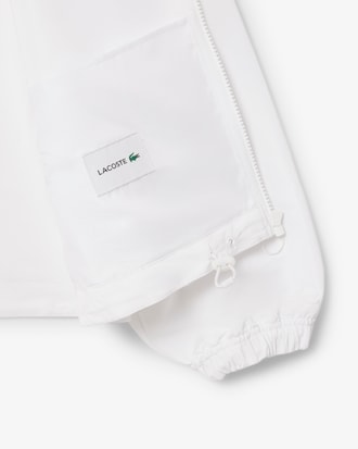 Women's Cropped Zip-Up Hooded Jacket