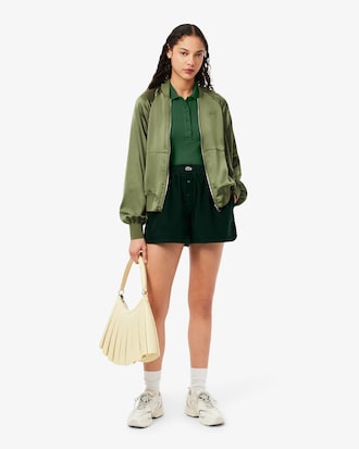 Polo Femme Coupe Slim En Coton Bio