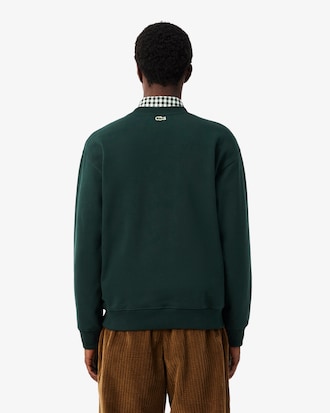 Fleece Badge Sweatshirt