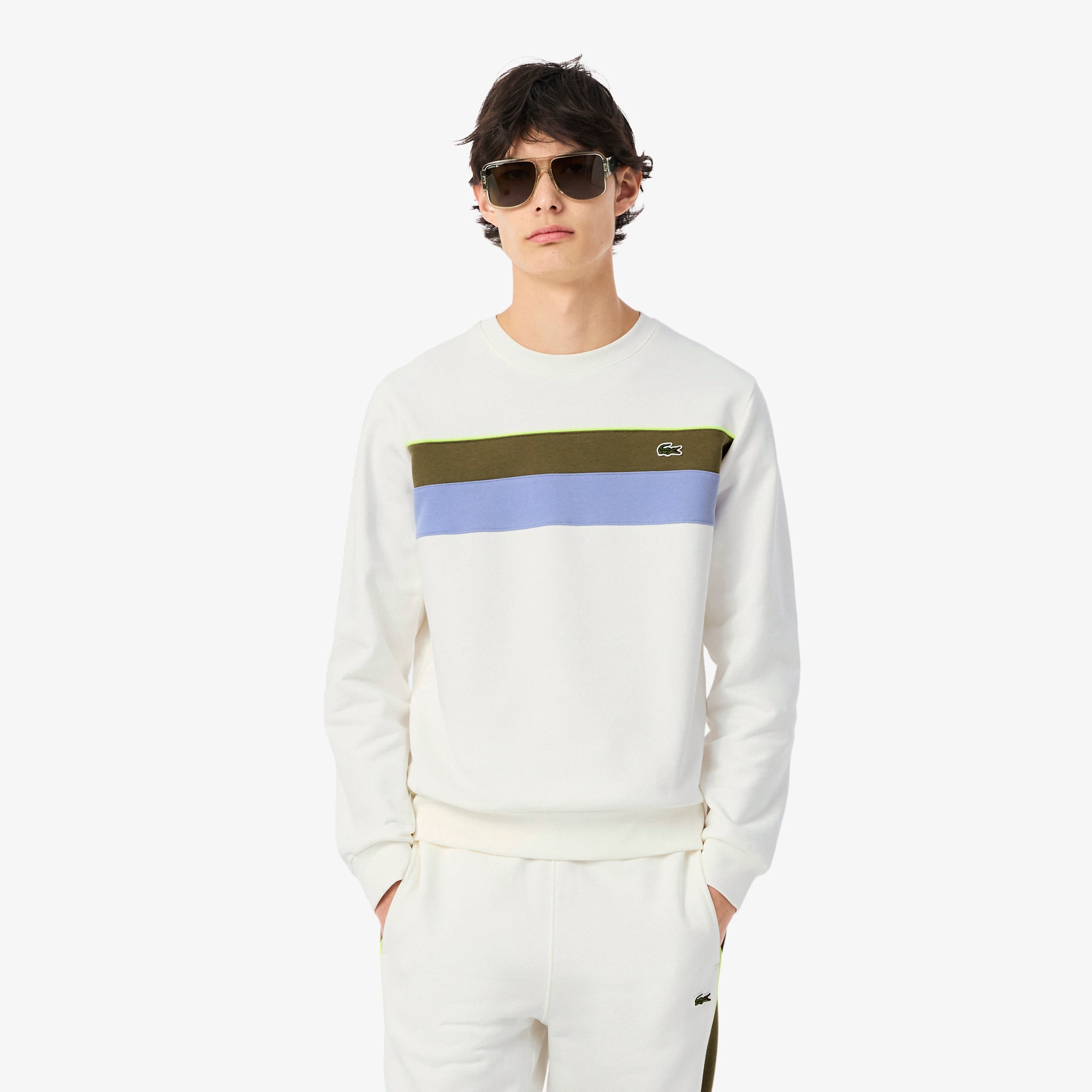 Men's Colorblock Fleece Sweatshirt - Sweaters & Sweatshirts - New