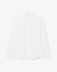 Camisa Para Mujer De Popel&iacute;n El&aacute;stico Slim Fit