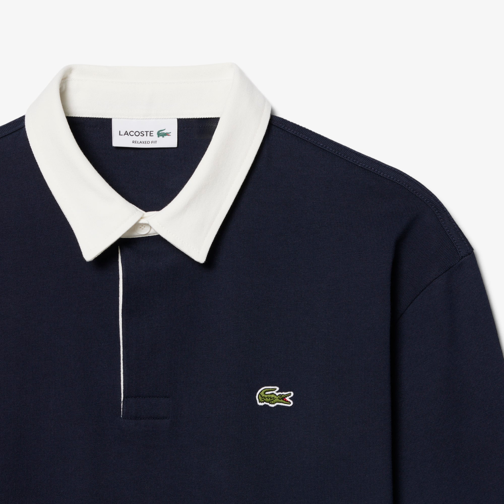 Relaxed Fit Jersey Rugby Polo Shirt