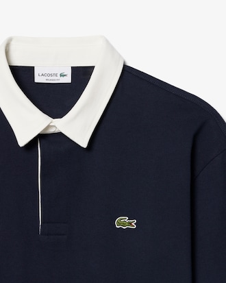 Relaxed Fit Jersey Rugby Polo Shirt