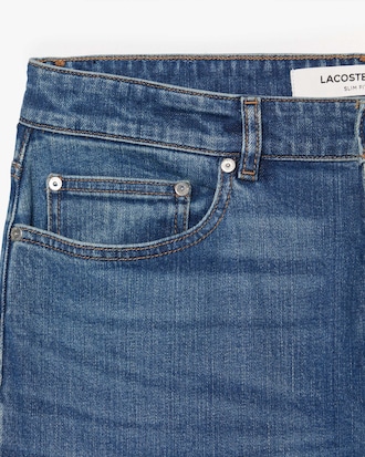 Men's 5-Pocket Slim Fit Indigo Jeans