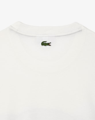 T-shirt imprimé monogramme regular fit en coton