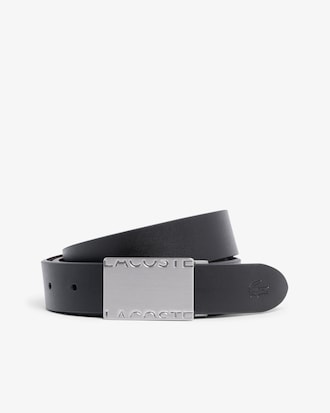 Smooth Leather Belt & Buckle Gift Set