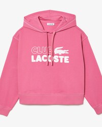 Women&rsquo;s Lacoste Texture Print Hoodie