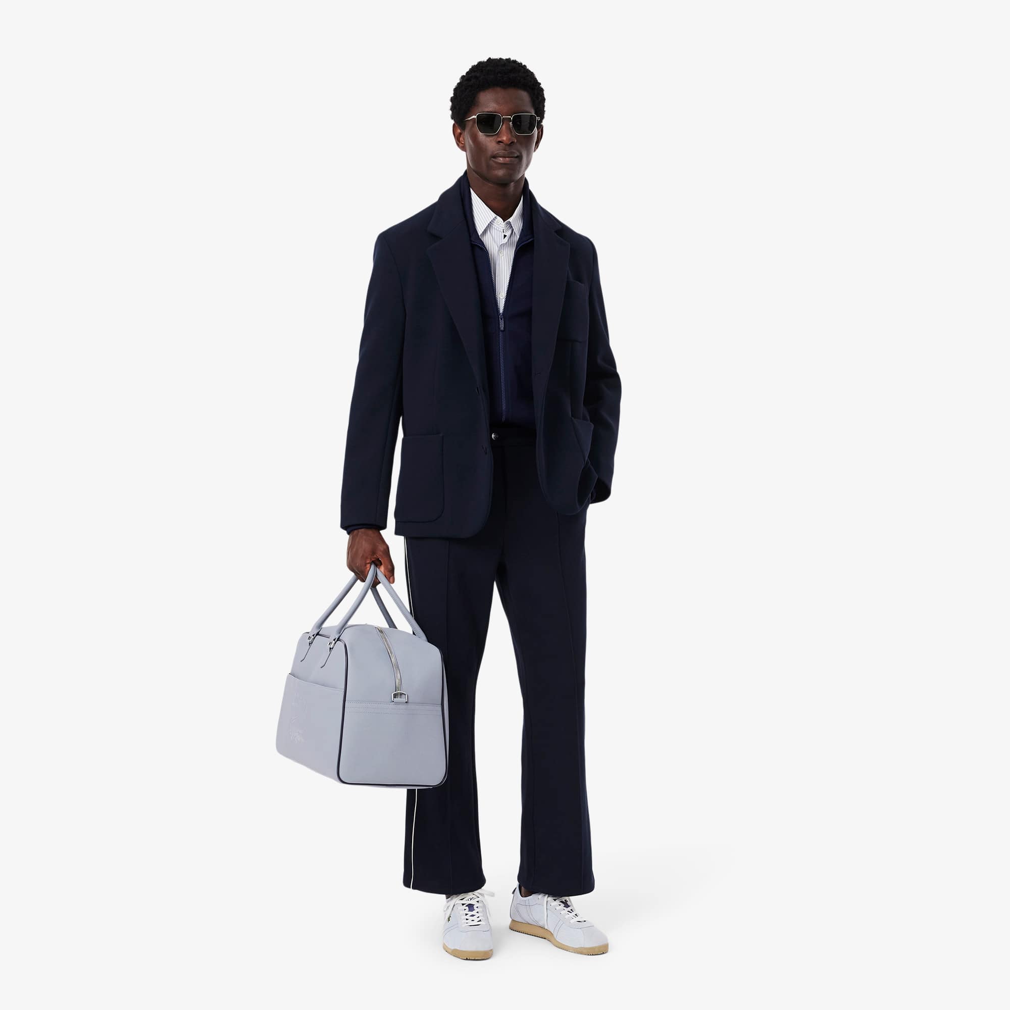 Men's Double Faced Piqué Blazer - Jackets & Coats - New In 2026