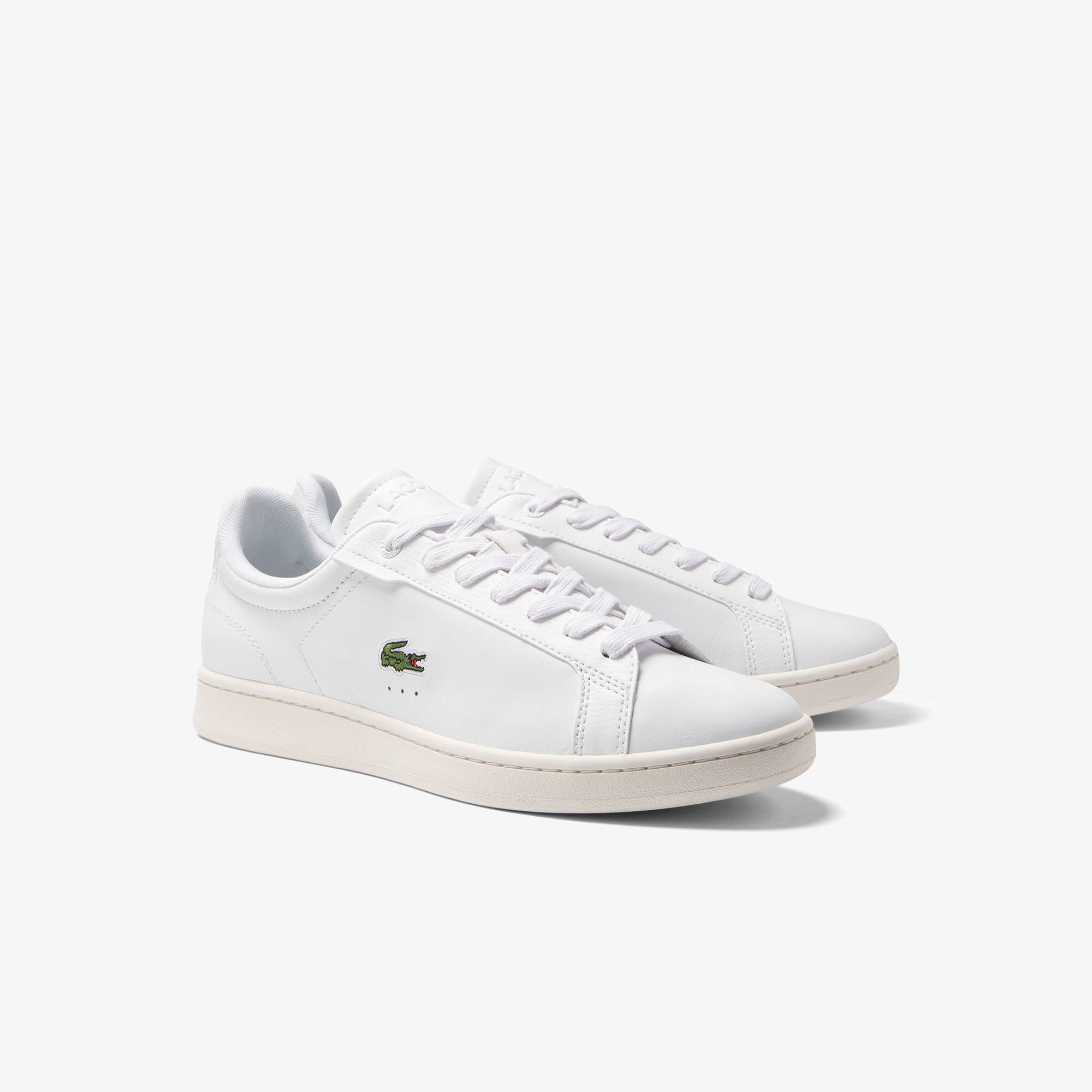 【LACOSTE】 ★ Original Carnaby Premium Pro Leather Sneakers Men's Carnaby Pro Leather Premium Sneakers - Men's