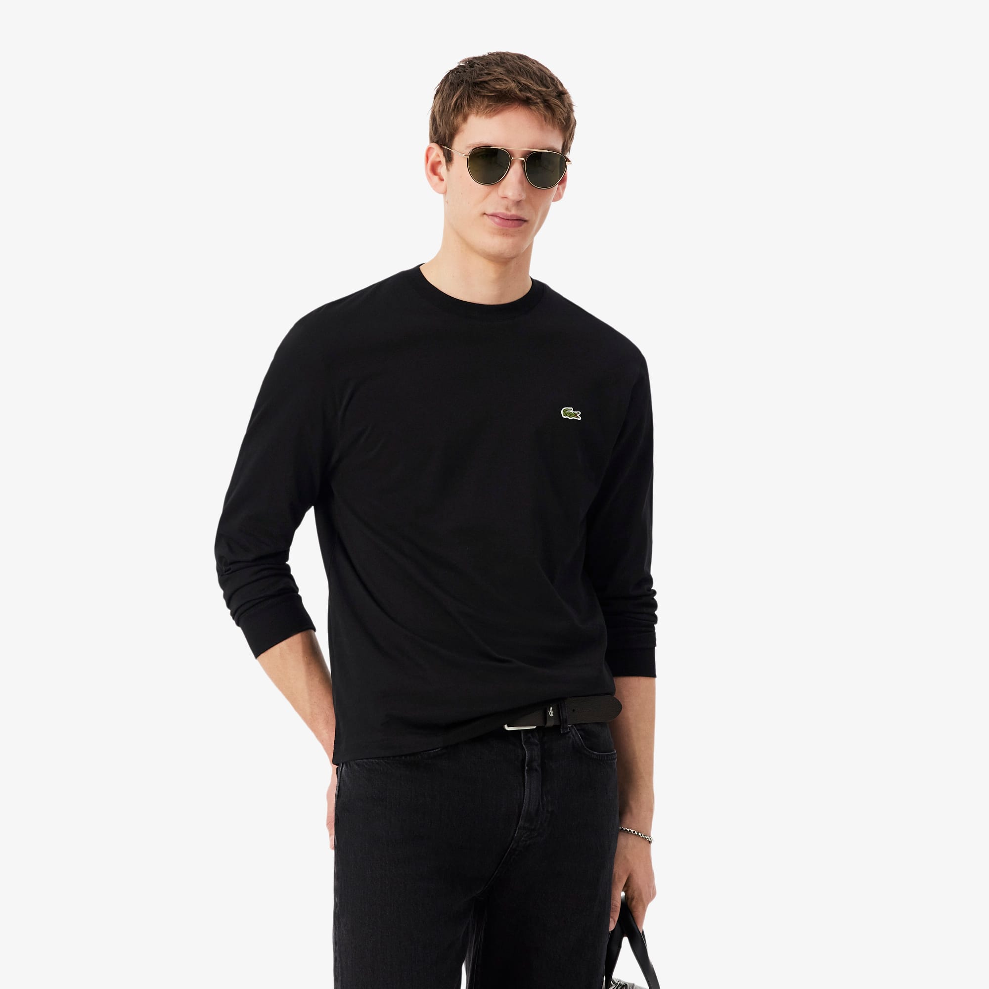 Men's Long Sleeve Cotton T-Shirt