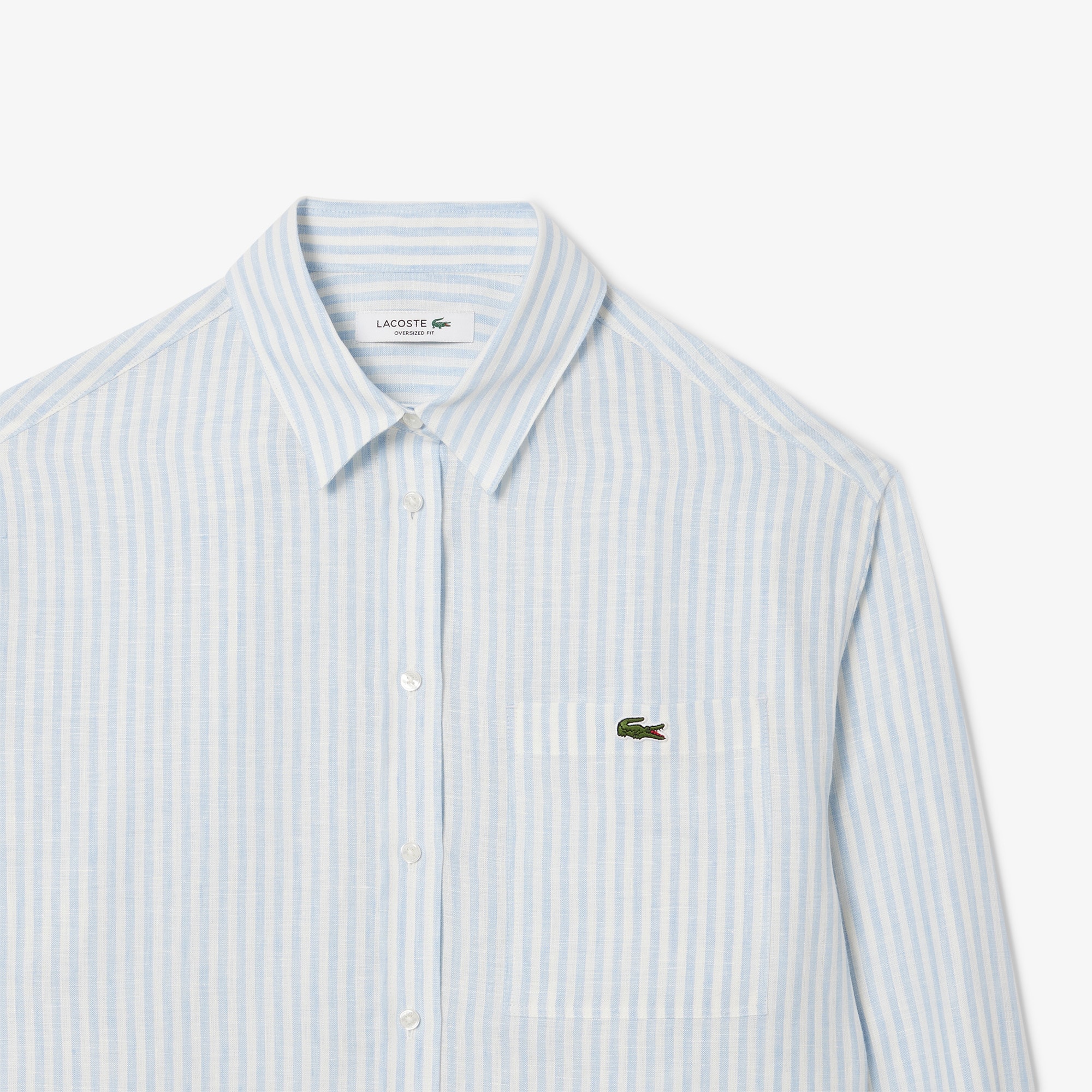Lacoste アイボリー　長袖 オリジナルフィット 長袖 ポロシャツ L1312DL - ラコステ