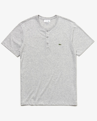 Men's Pima Cotton Henley T-Shirt