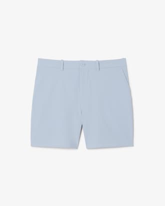 Straight Fit Stretch Bermuda Shorts
