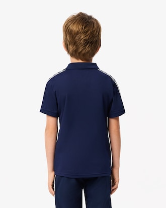 Kids' Ultra Dry Piqué Tennis Polo