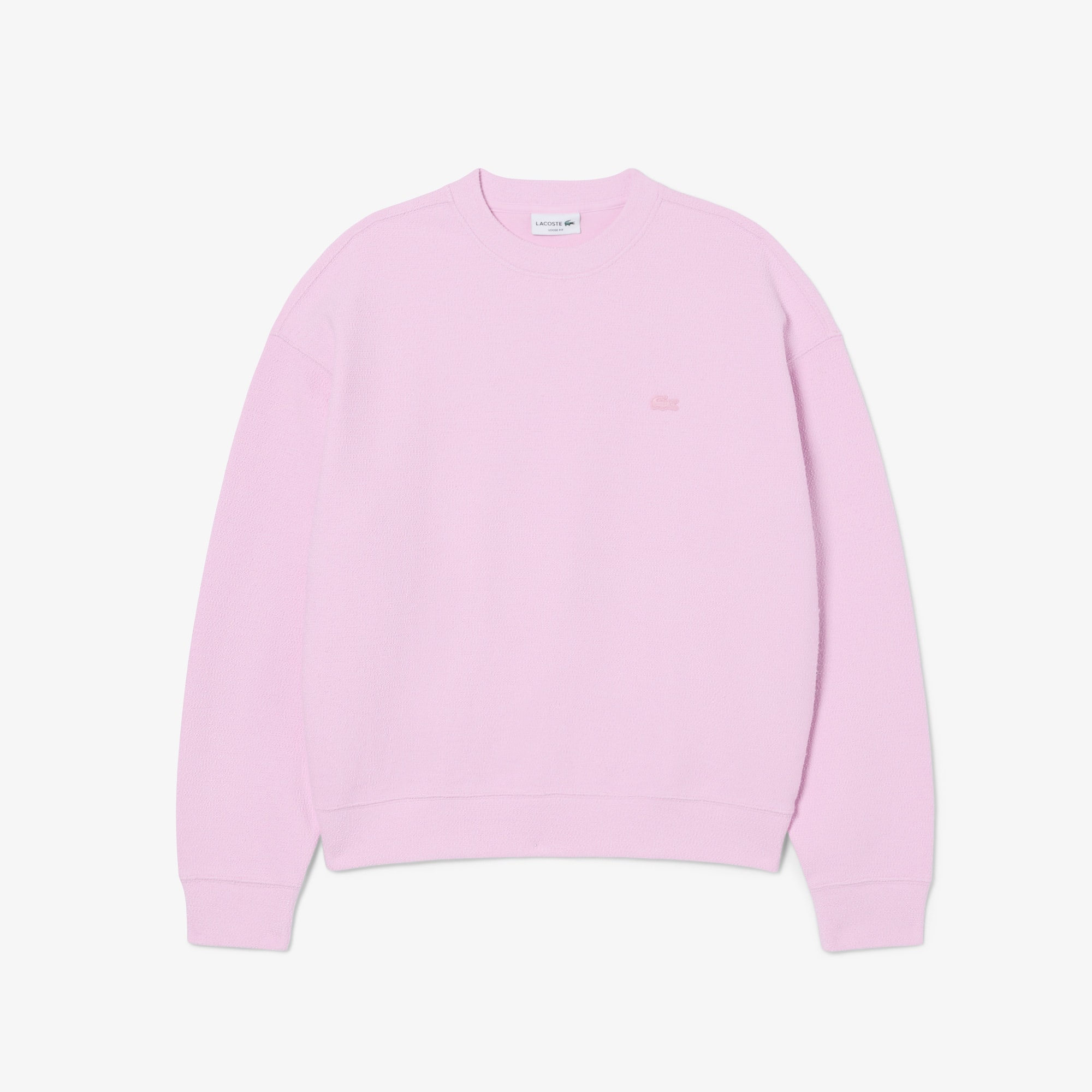Loose Fit Piqué Sweatshirt - Sweaters & Sweatshirts - New In 2026