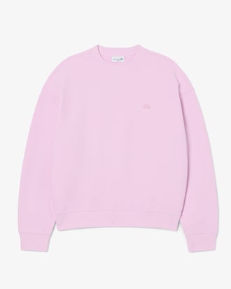 Loose Fit Piqu&eacute; Sweatshirt