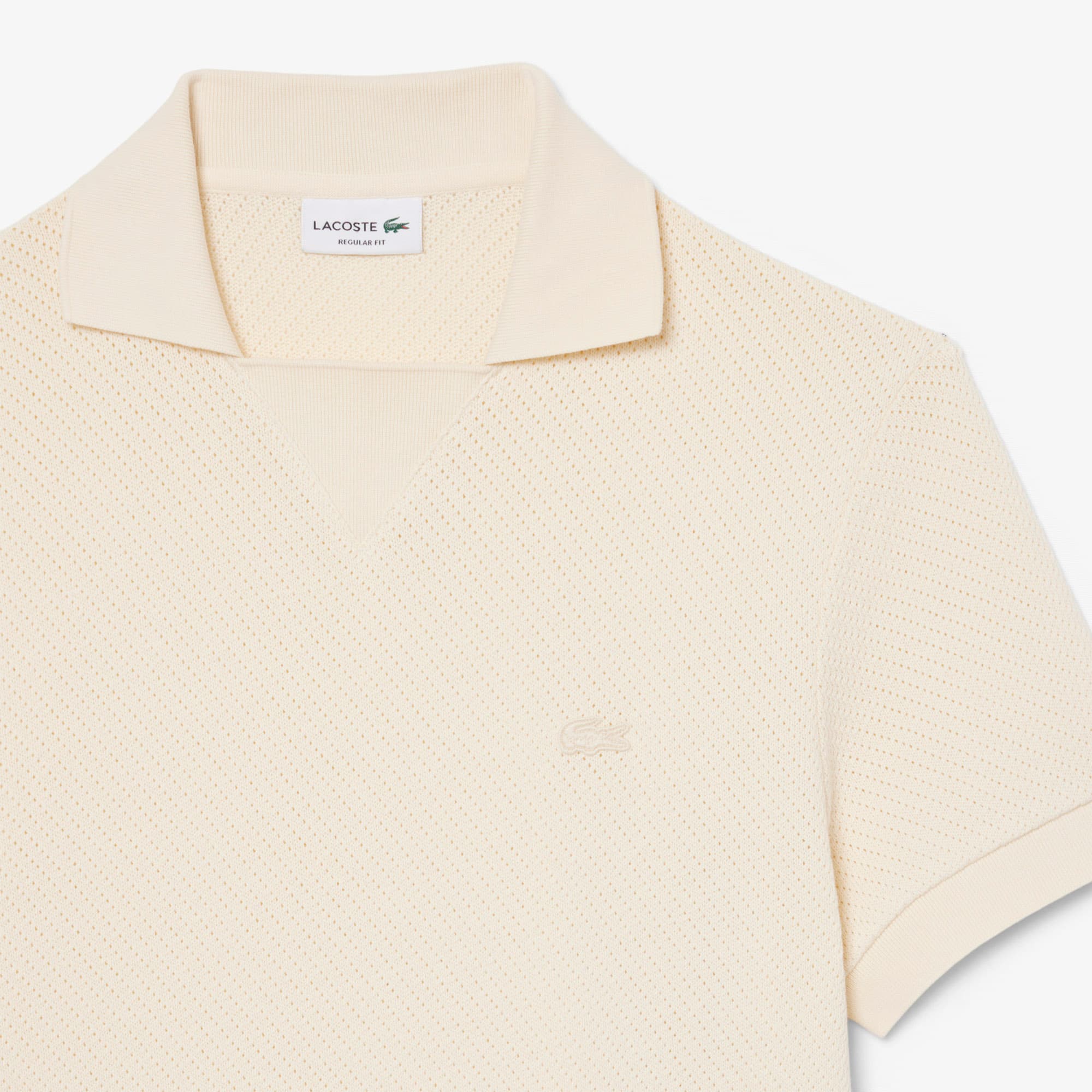 Regular Fit Lacy Cotton Polo