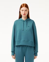 Sudadera con gorro de algodón para mujer