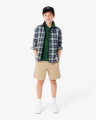 Camisa Oxford de Algod&oacute;n de Cuadros Escoceses