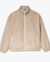 Men's Monogram Print Ombr&eacute; Track Jacket