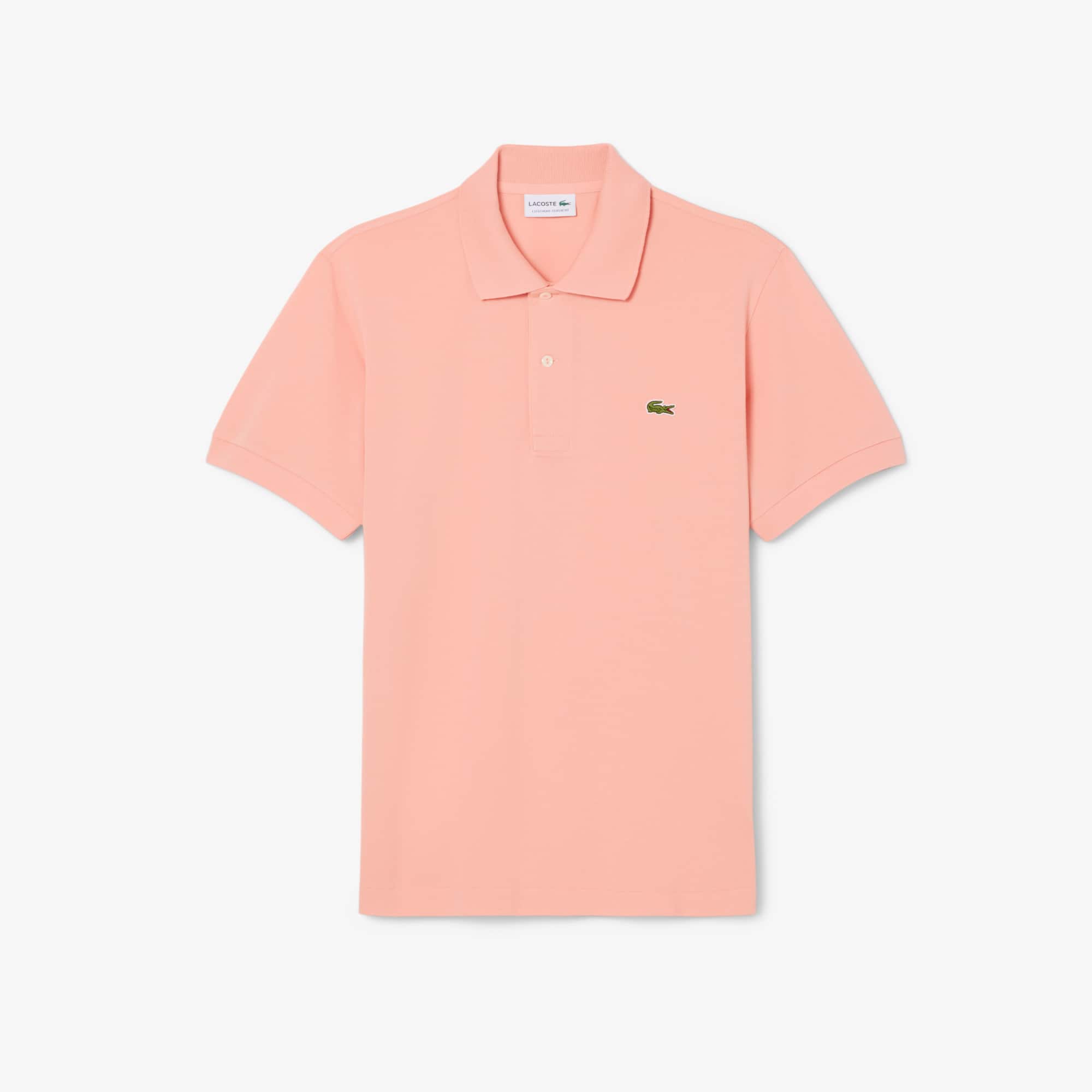 Lacoste Men's Classic Fit L.12.12 Light Piqué Polo In Pink