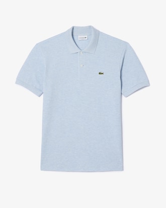 Polo L12.12 en coton petit piqué chiné