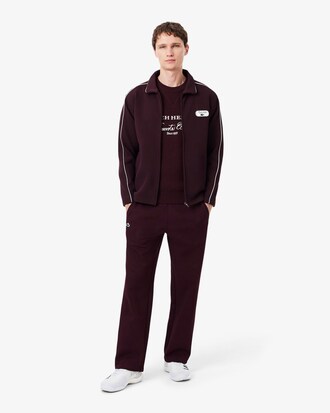 Wool Blend Crew Neck Tennis Heritage Sweater