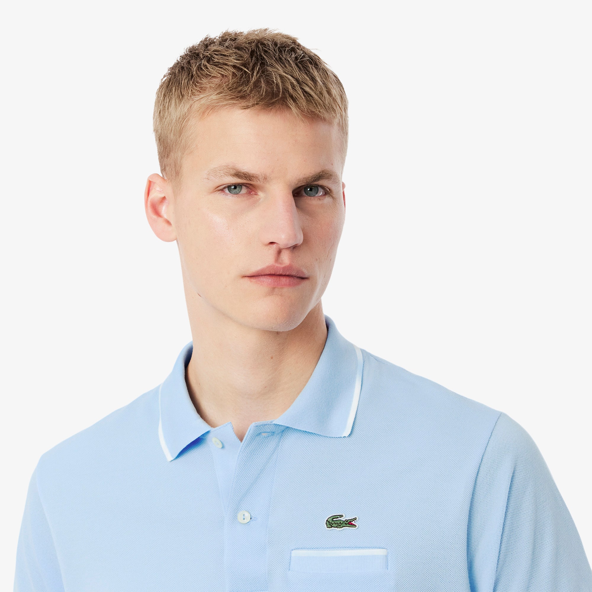 Men's Classic Fit Pocket Accent L.12.12 Polo - Polo Shirts