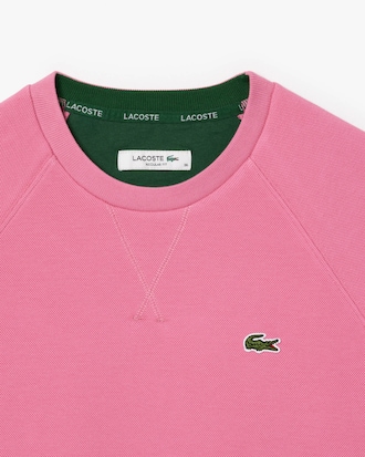 Women's Crew Neck Piqu&eacute; Sweatshirt