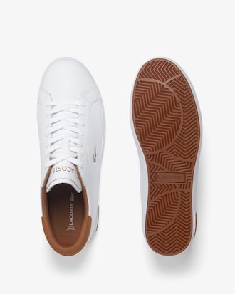 Men's Powercourt Leather Sneakers