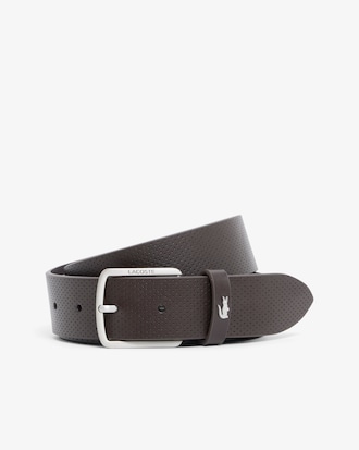Leather Belt & Card Holder Gift Set