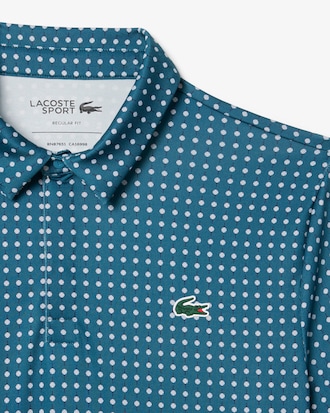 Polo de golf Regular Fit con protecci&oacute;n UV para hombre