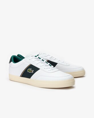 Sneakers Court-Master en piel curtida y mater&iacute;al sint&eacute;tico para hombre