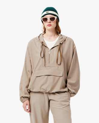 Women's Oversized Flannel Pull Over Jacket