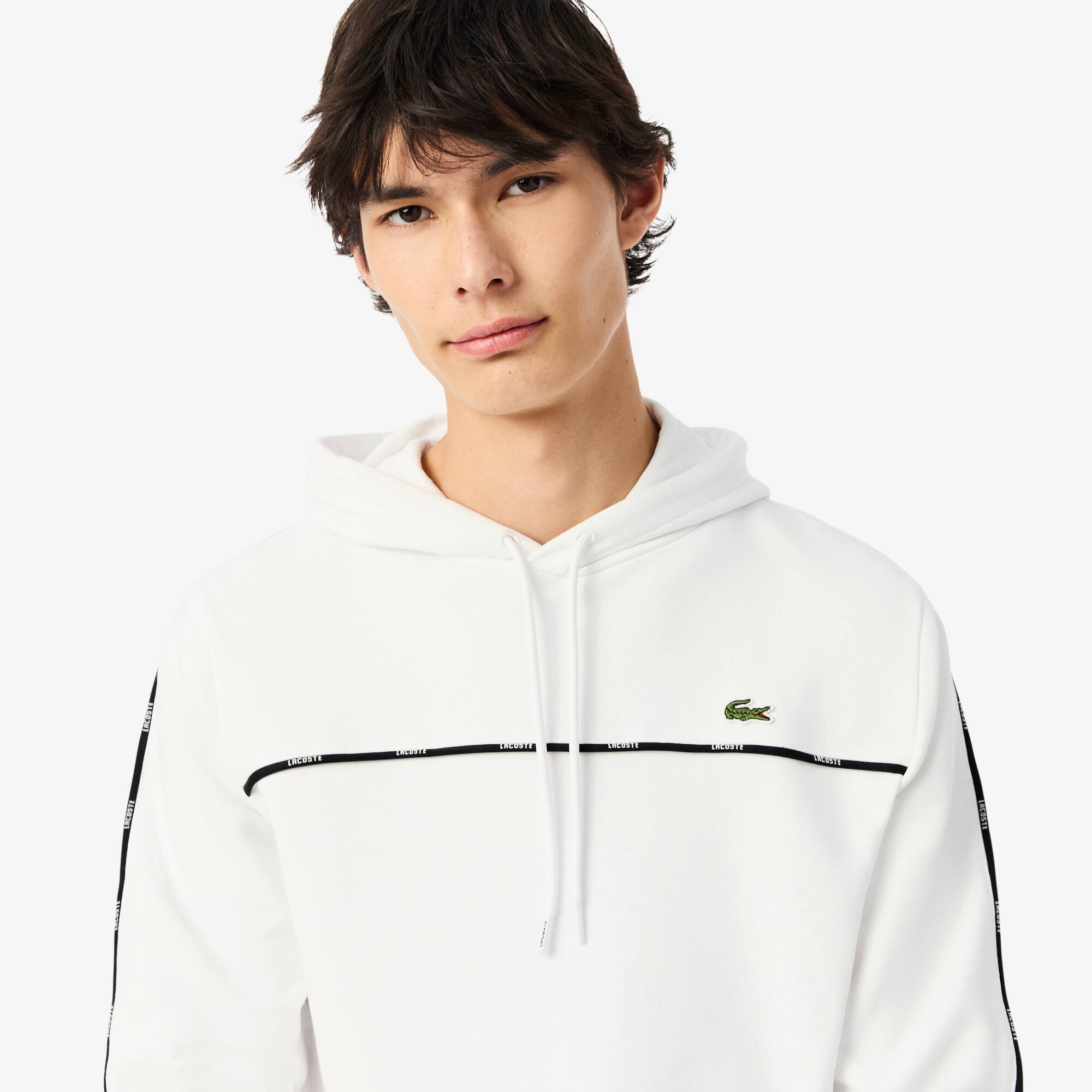 Men's Classic Fit Logo Stripe Sweatshirt - Sweaters & Sweatshirts