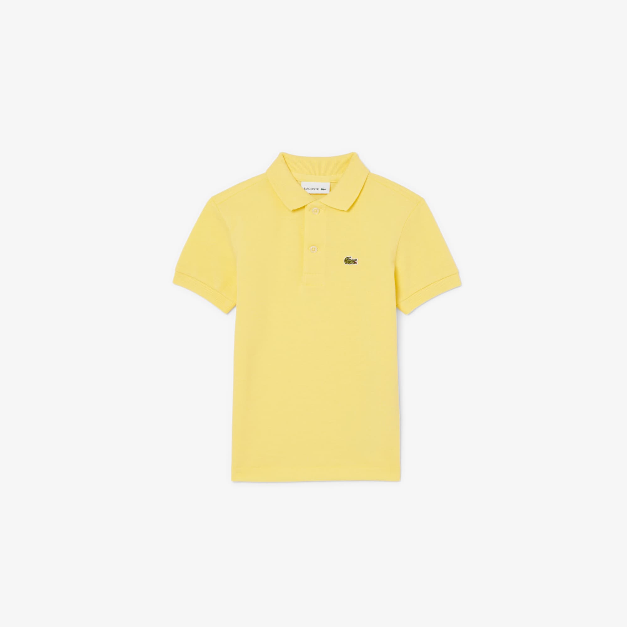 Lacoste Boys' Petit Piqué Polo - 7 Years In Yellow