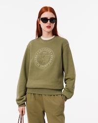 Women's Embroidered Fleece Sweatshirt