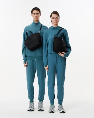 Active Nylon Vertical Pocket Tote Bag