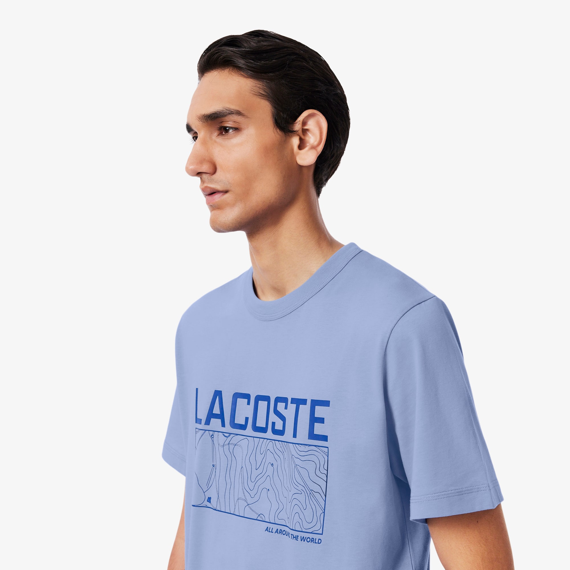 Men's Printed Jersey T-Shirt - Organic Cotton - New In 2026 | Lacoste
