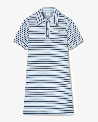 Women&rsquo;s Lacoste x Goop Striped Jacquard Dress