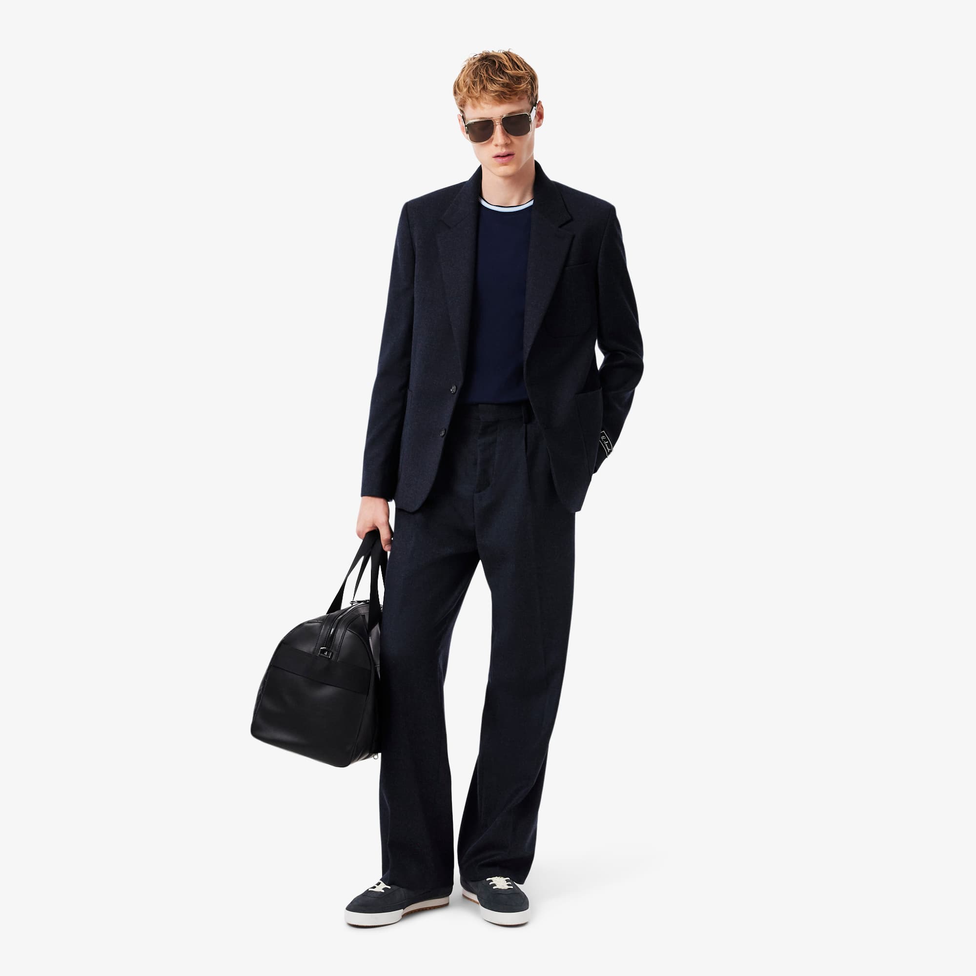 Men's Felted Wool Blazer - Jackets & Coats - New In 2026 | Lacoste