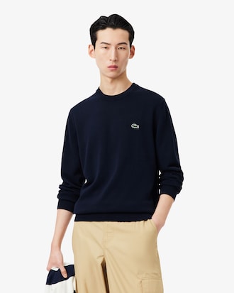 Men's Crew Neck Cotton Sweater