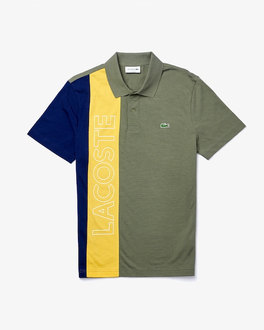 Khaki Green / Yellow / Blue