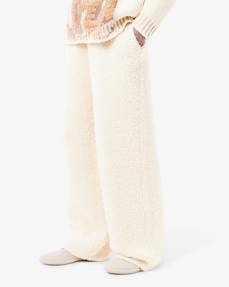 Men's Runway Oversized Knit Track Pants