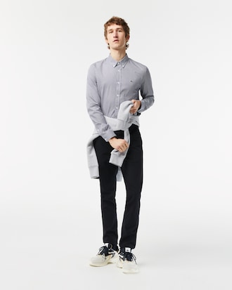Men's Regular Fit Checked Cotton Shirt