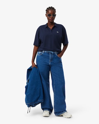 Women's Relaxed Fit Piqué Polo