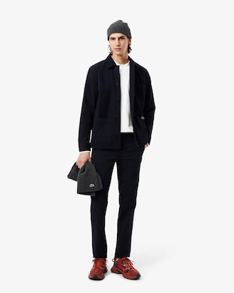 Men's Classic Fit Long Sleeve L.12.12 Polo