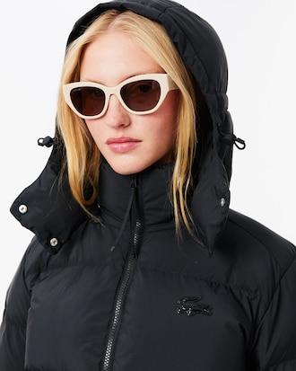 Women's Relaxed Fit Hooded Down Jacket