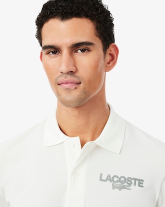 Classic Fit Printed Piqu&eacute; Polo Shirt